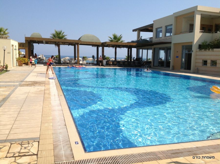 הבריכה במלון